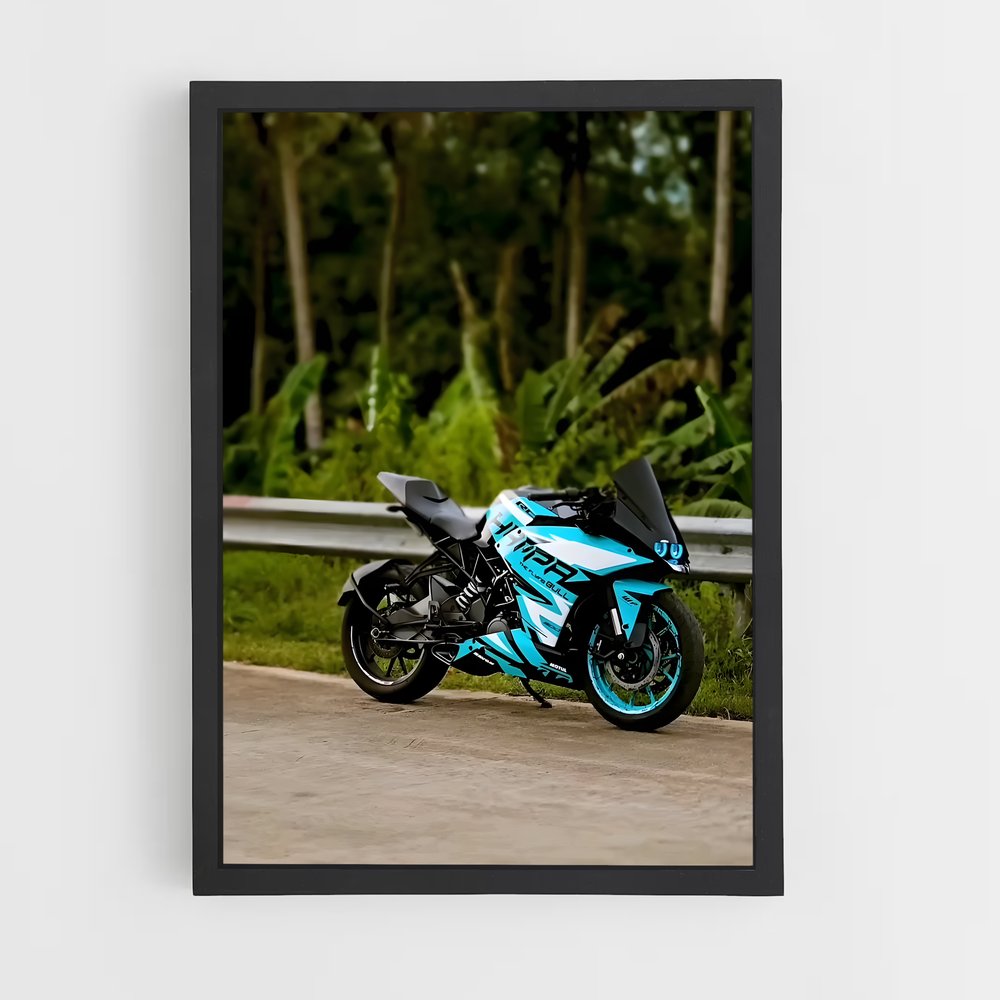 Poster Vif RC 390 – affiche KTM Moto (vue 2)